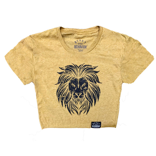 Yellow "Year of the Beast"Crop T